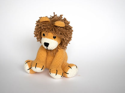 Easy Stuffed Lion Crochet Pattern