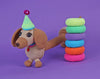 Dog Stacking Toy Crochet Pattern