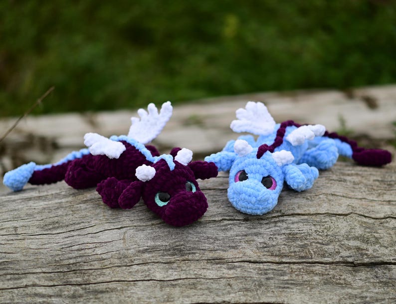 Linus the Little Dragon Crochet Pattern