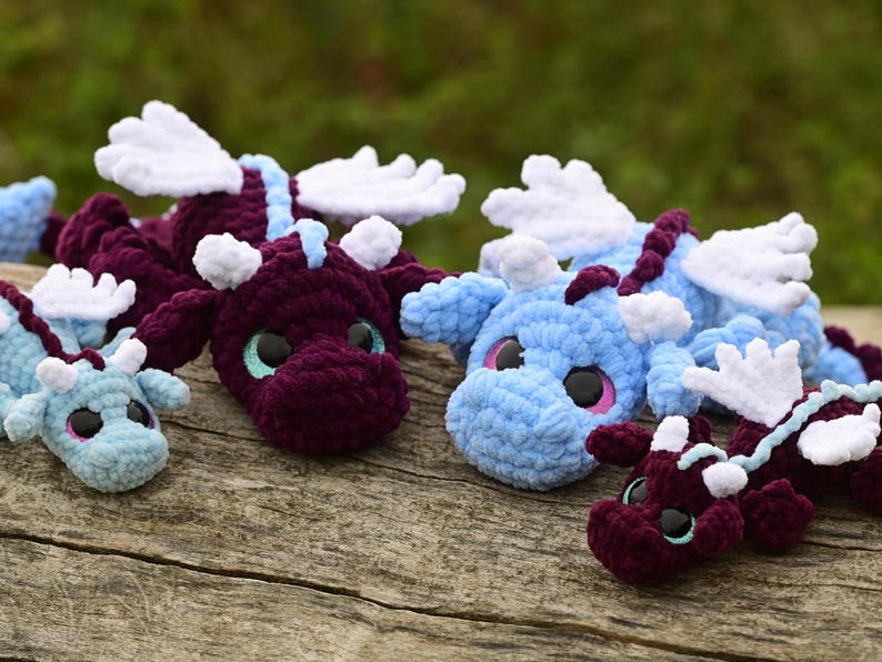 Linus the Little Dragon Crochet Pattern