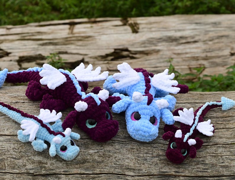 Linus the Little Dragon Crochet Pattern