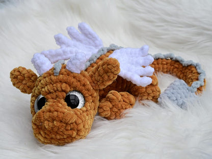 Linus the Little Dragon Crochet Pattern