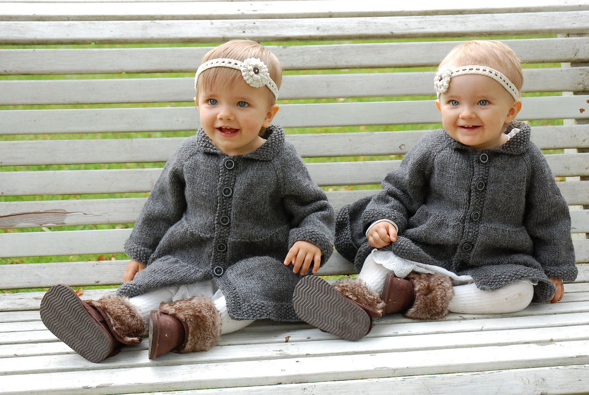 Baby + Toddler Tiered Coat Knitting Pattern