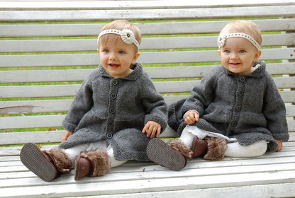 Baby + Toddler Tiered Coat Knitting Pattern