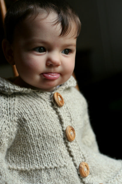 Baby + Toddler Tiered Coat Knitting Pattern
