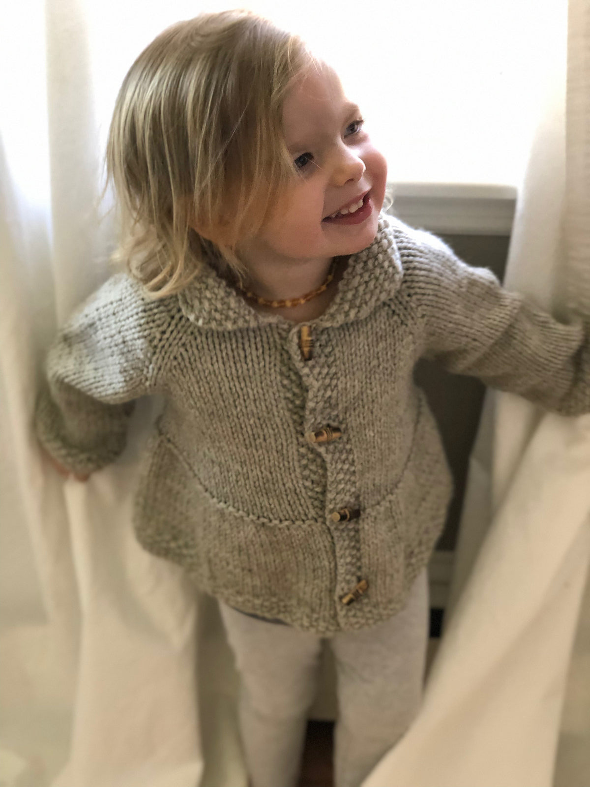 Baby + Toddler Tiered Coat Knitting Pattern