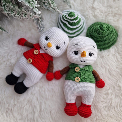 Sweet The Snowman Crochet Pattern
