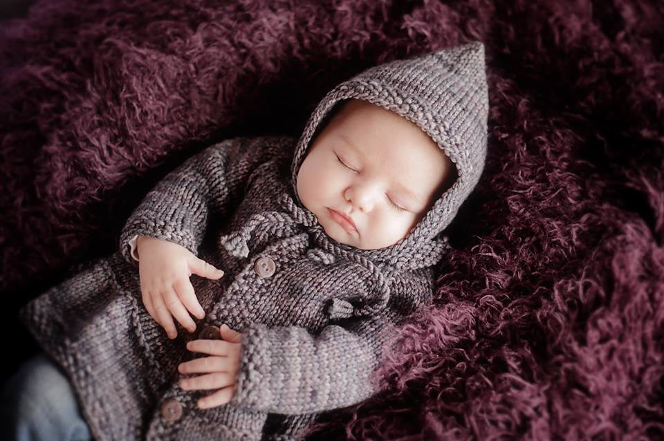 Baby + Toddler Tiered Coat Knitting Pattern