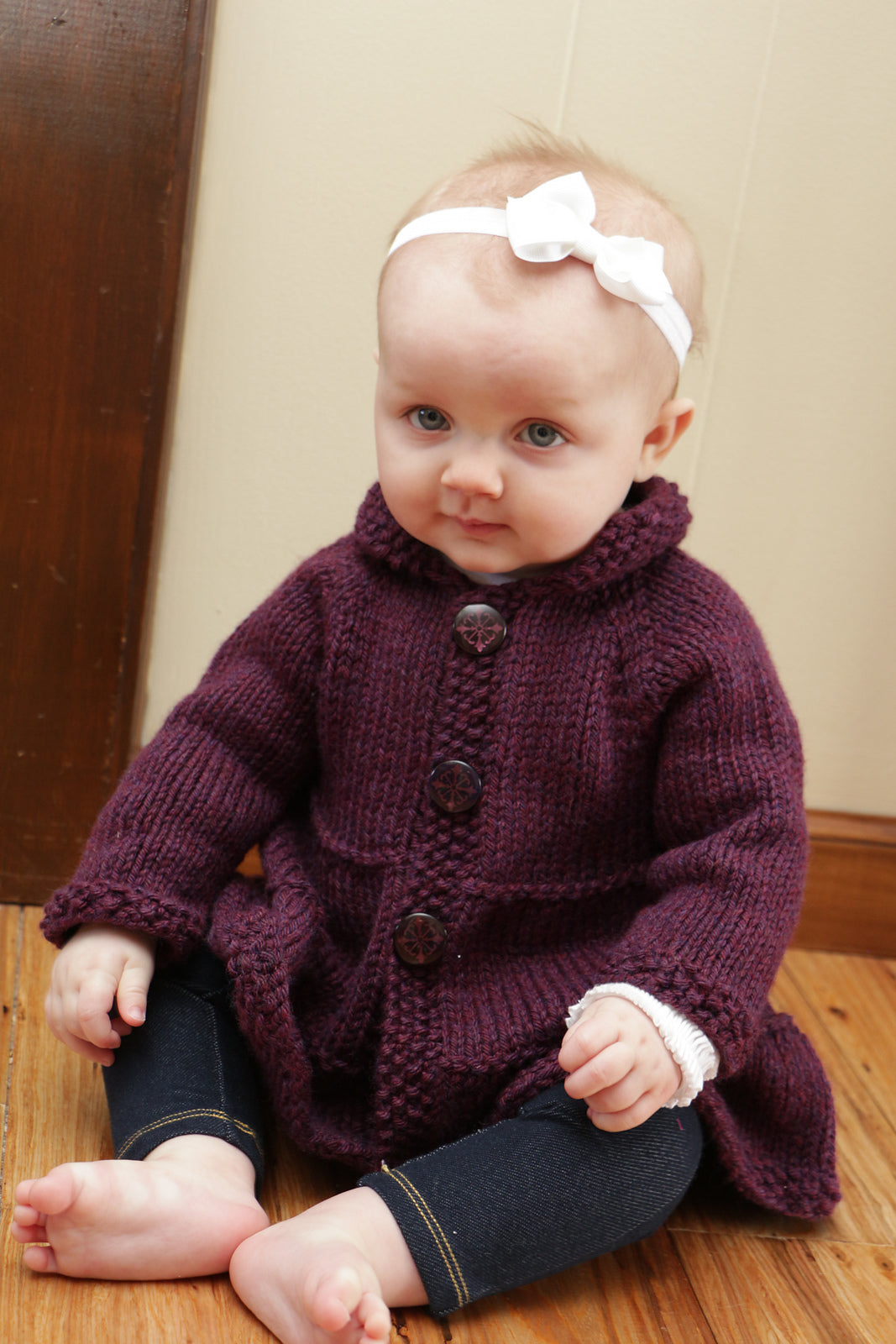 Baby + Toddler Tiered Coat Knitting Pattern