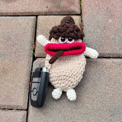 Monster Keychain Pouch Crochet Pattern