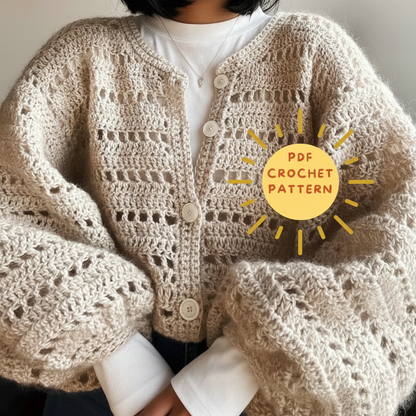 Eternal Seasons Cardigan Crochet Pattern