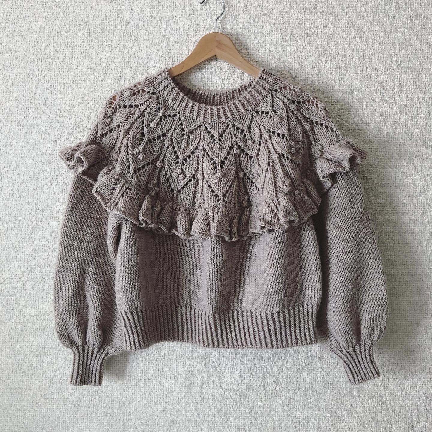 Savoy Truffle Sweater Knitting Pattern
