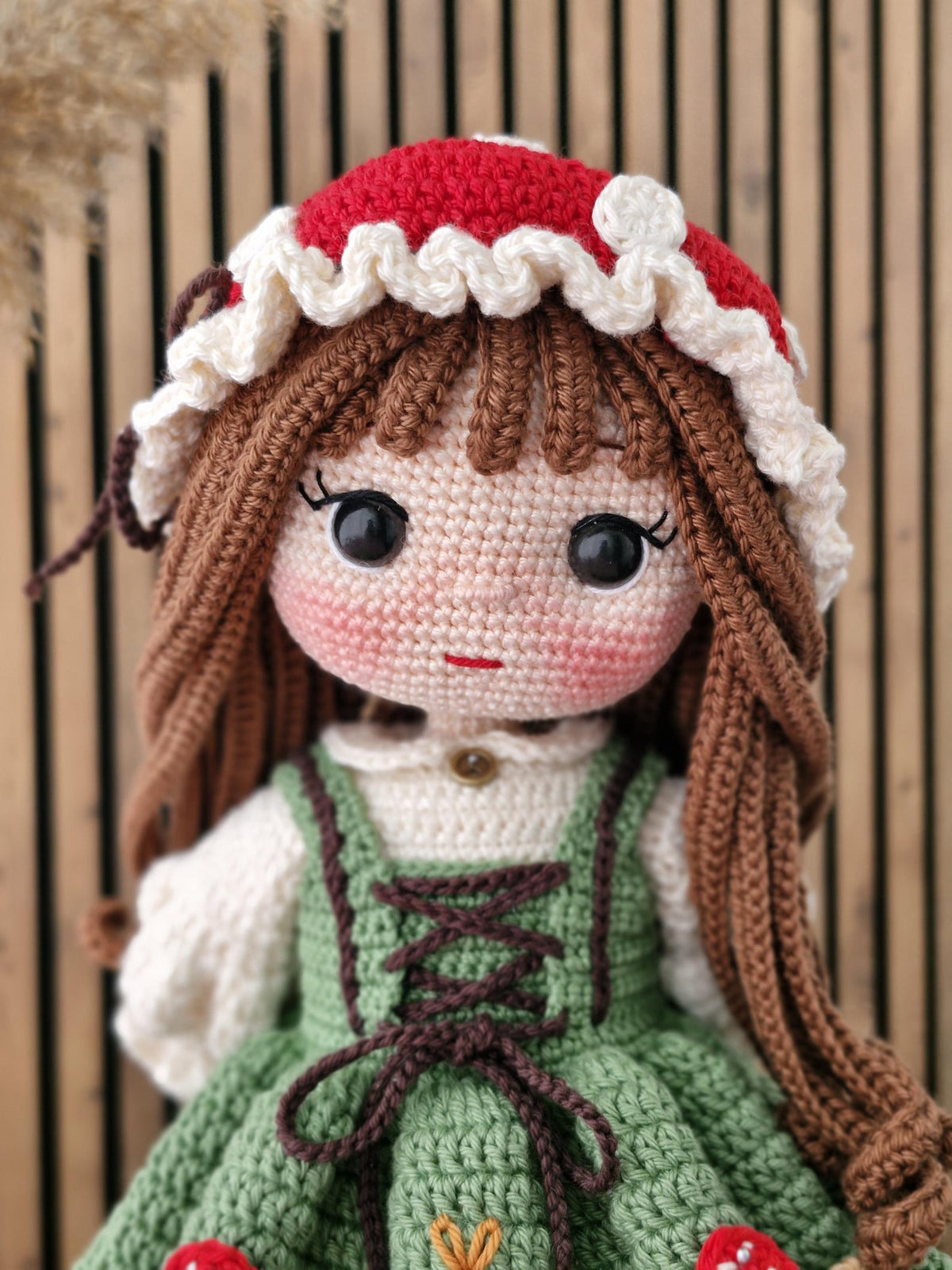Whimsical Mushroom Doll Crochet Pattern