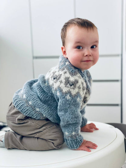 Bear Jumper Knitting Pattern