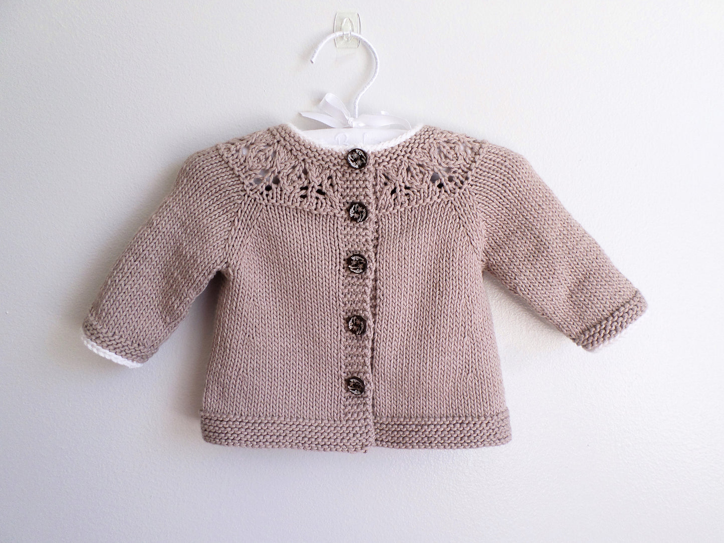 Vintage Flair Cardigan Knitting Pattern