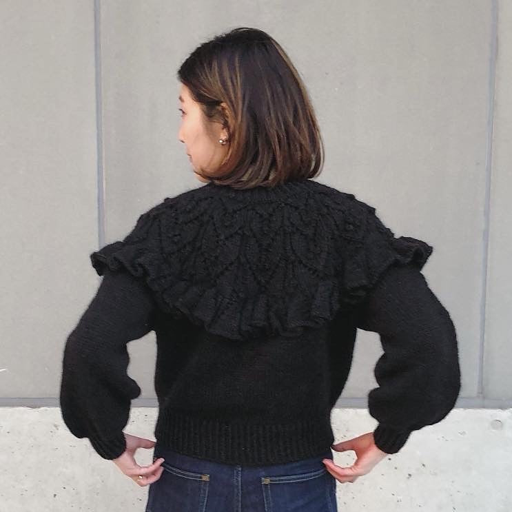 Savoy Truffle Sweater Knitting Pattern