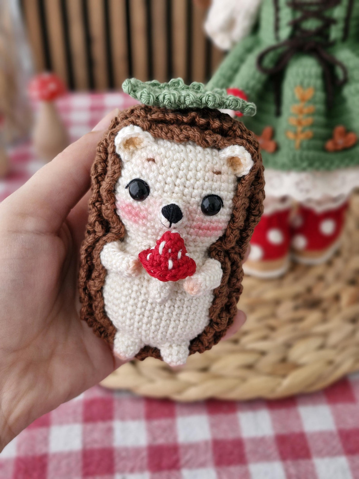 Whimsical Mushroom Doll Crochet Pattern