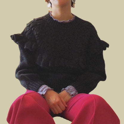 Savoy Truffle Sweater Knitting Pattern