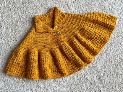Ruffle Cape Crochet Pattern