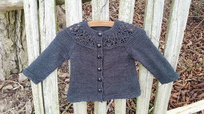 Vintage Flair Cardigan Knitting Pattern