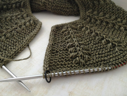 Raunioiset Mini Cardigan Knitting Pattern