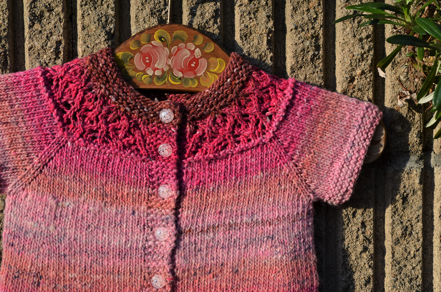 Vintage Flair Cardigan Knitting Pattern