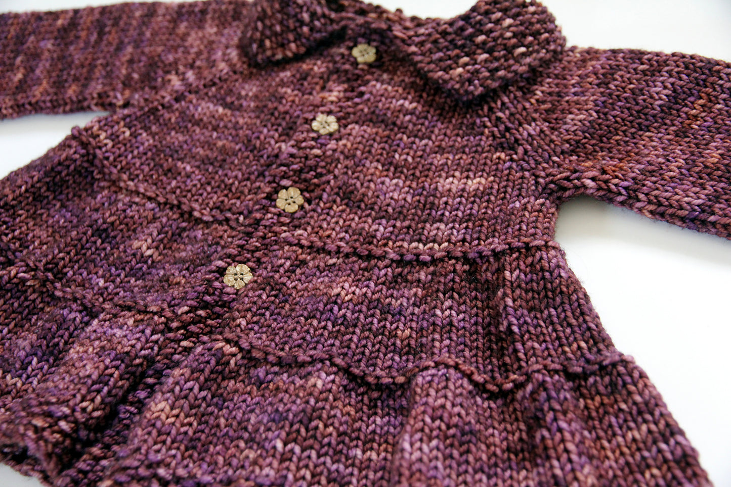 Baby + Toddler Tiered Coat Knitting Pattern