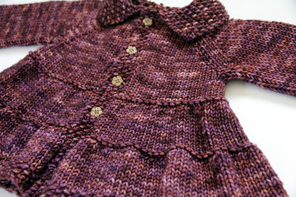 Baby + Toddler Tiered Coat Knitting Pattern