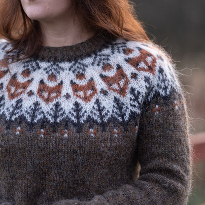 Round Yoke Sweater Knitting Pattern