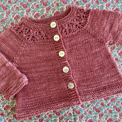 Vintage Flair Cardigan Knitting Pattern