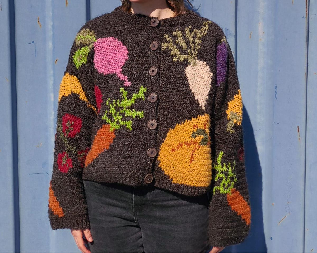 Garden Cardigan Crochet Pattern