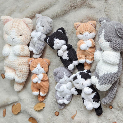 6 in 1 Kitty Collection Crochet Pattern
