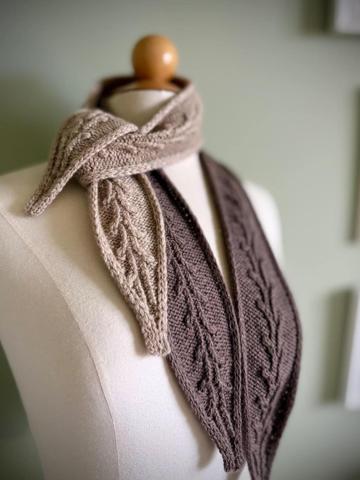 Just a Little Scarf Knitting Pattern