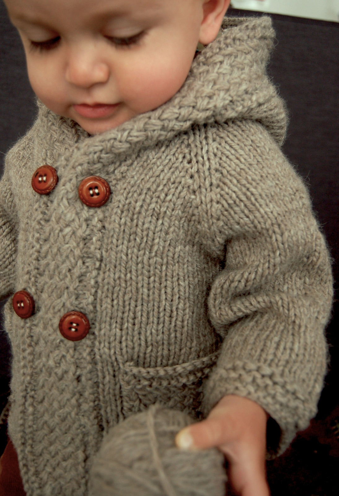 Latte Coat Knitting Pattern