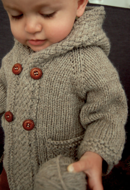 Latte Coat Knitting Pattern
