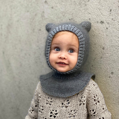 Baby Bear Balaclava Knitting Pattern