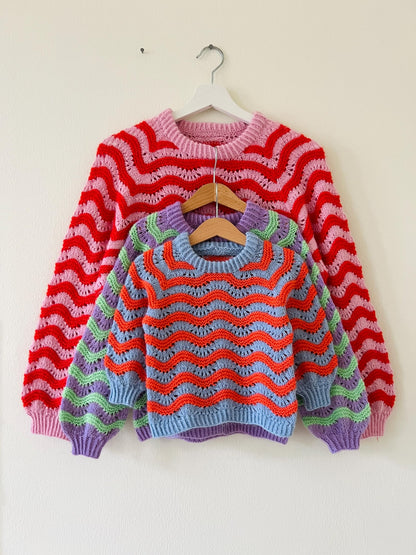 Classic Raglan Sweater Knitting Pattern