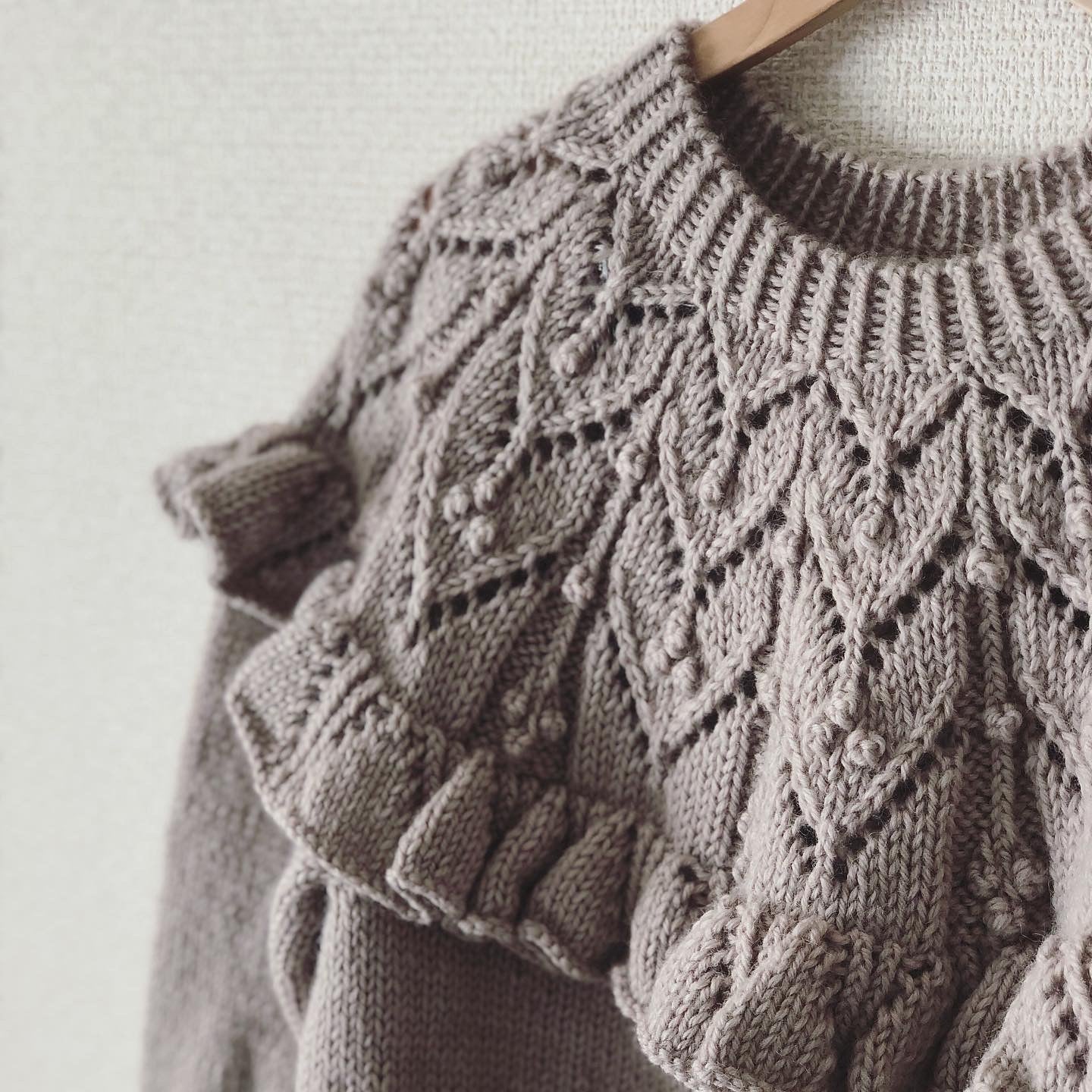 Savoy Truffle Sweater Knitting Pattern