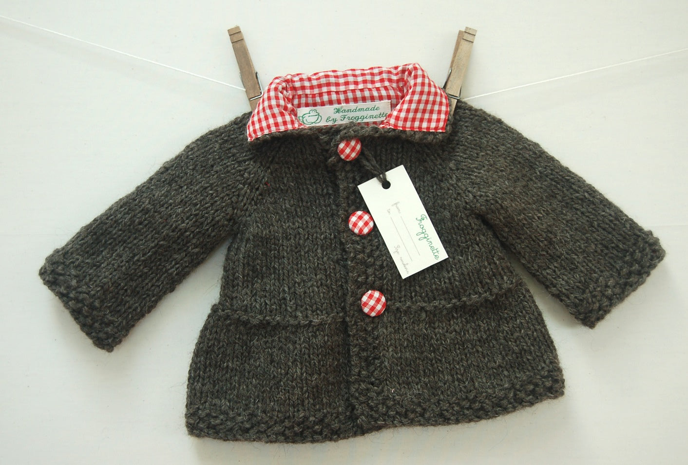 Baby + Toddler Tiered Coat Knitting Pattern