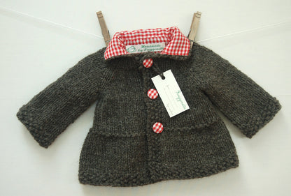 Baby + Toddler Tiered Coat Knitting Pattern