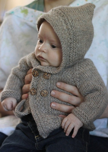 Latte Coat Knitting Pattern