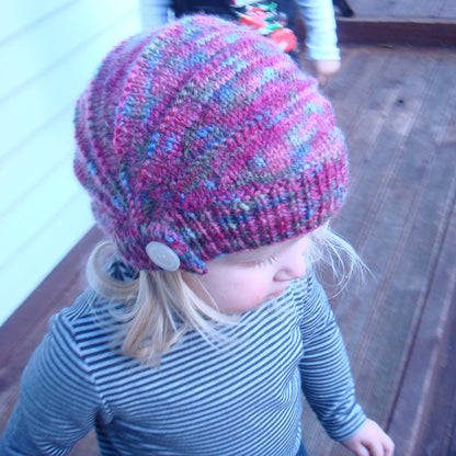 Poppy Cloche Knitting Pattern
