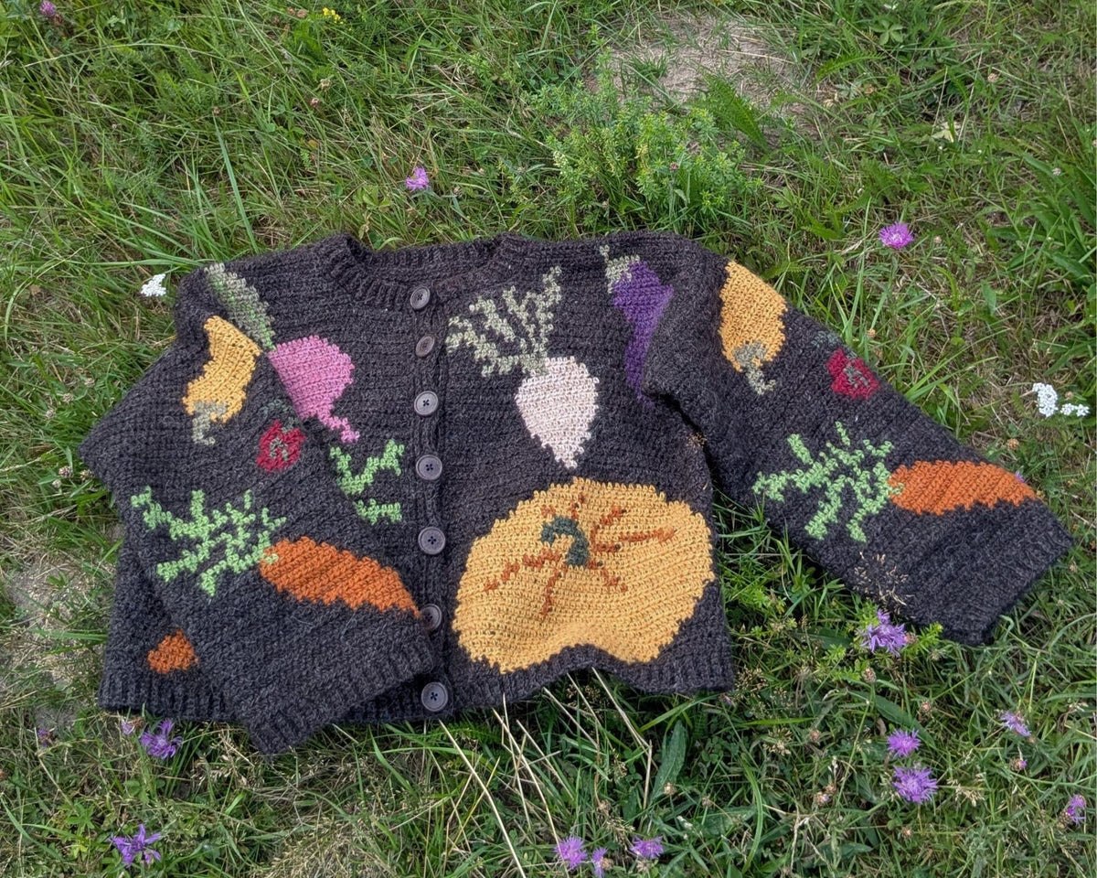 Garden Cardigan Crochet Pattern