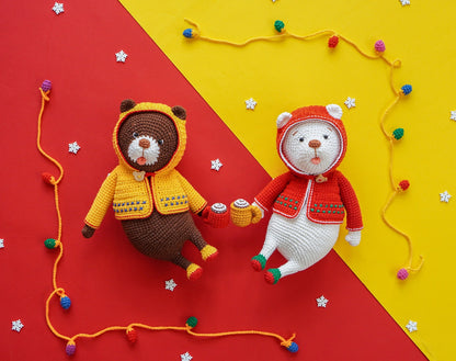 Polar Bear Amigurumi Crochet Pattern