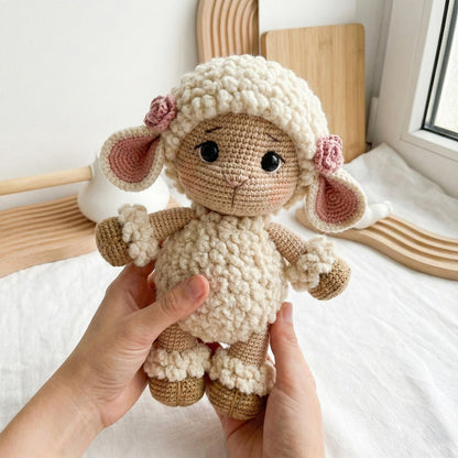 Plush Sheep Toy Crochet Pattern