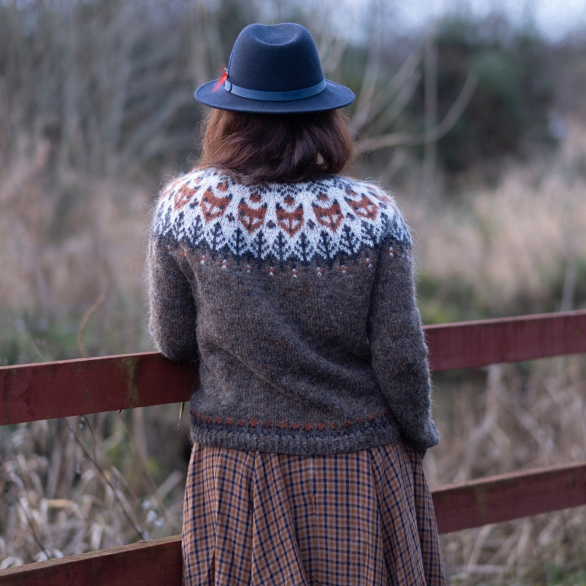 Round Yoke Sweater Knitting Pattern