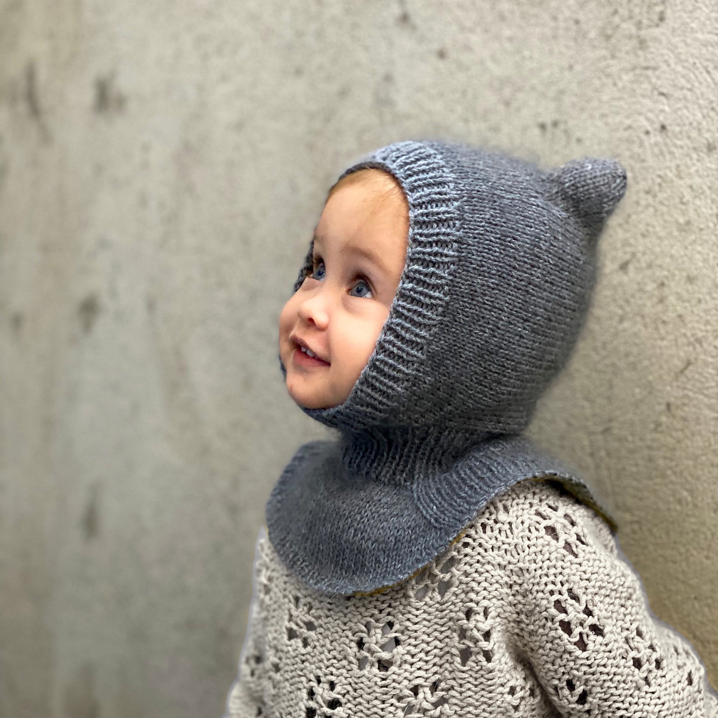 Baby Bear Balaclava Knitting Pattern