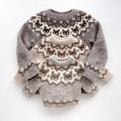 Bear Jumper Knitting Pattern