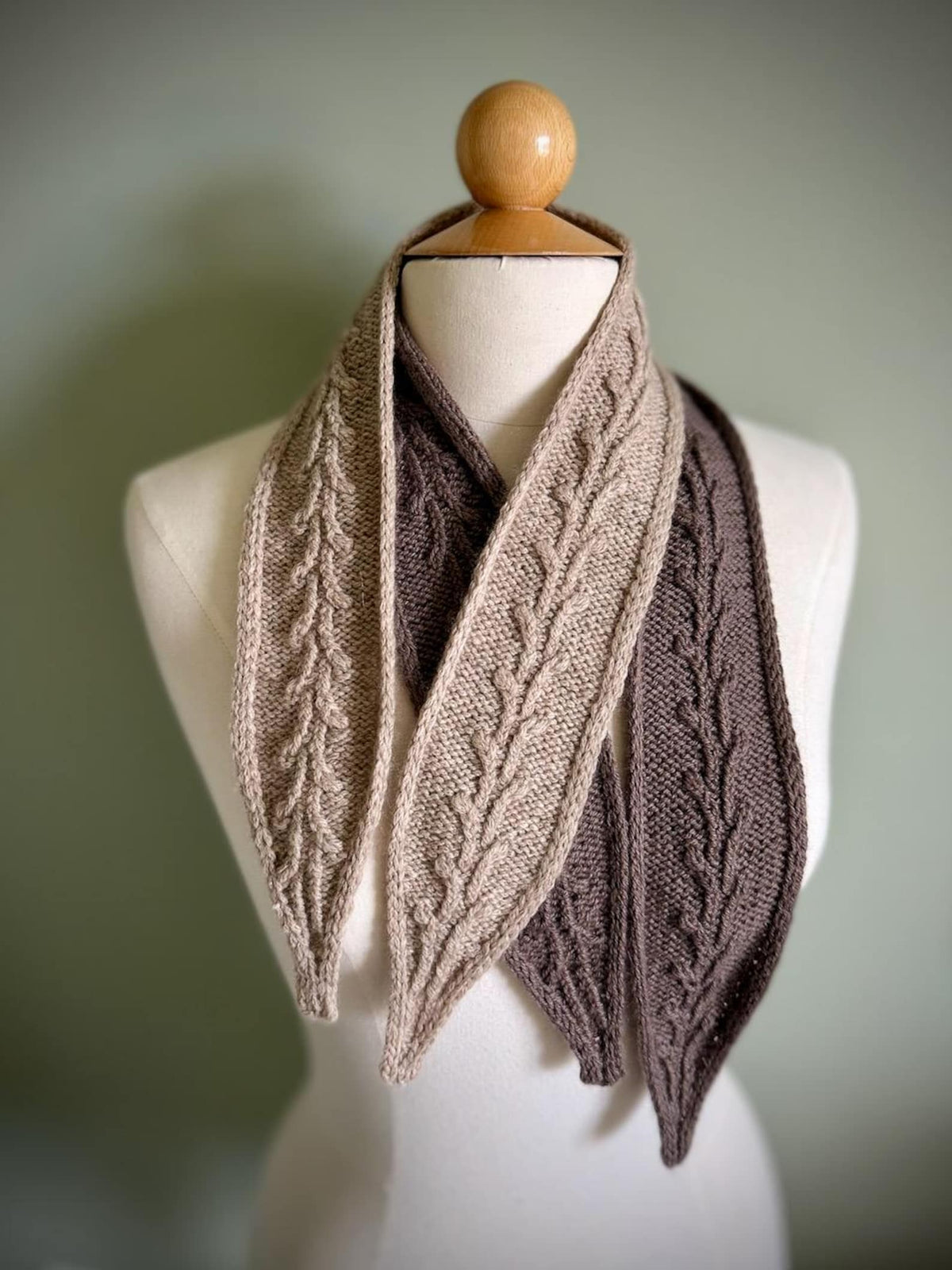 Just a Little Scarf Knitting Pattern