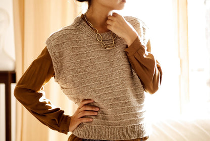 Tarquinia Relaxed Slipover Knitting Pattern